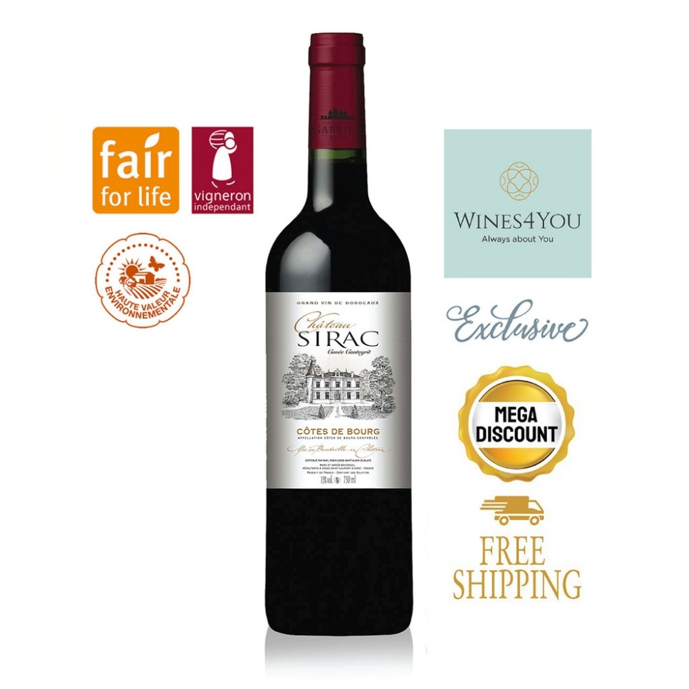 Chateau Sirac Cuvee Cantegrit France Red Wine